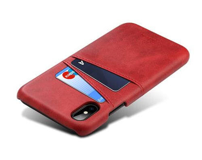 Premium Leather iPhone X Wallet Cover