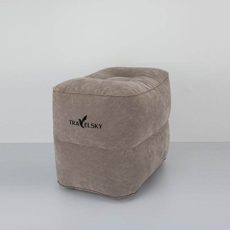 Portable Inflatable Foot Rest Travel Pillow