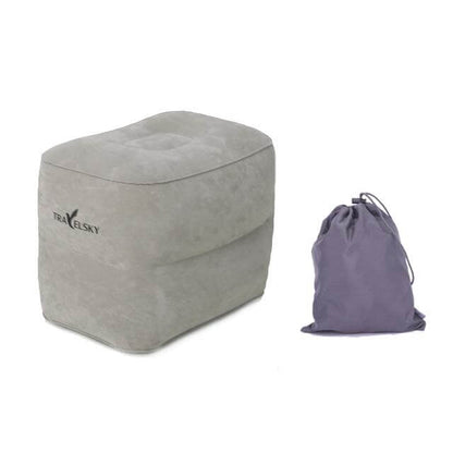 Portable Inflatable Foot Rest Travel Pillow