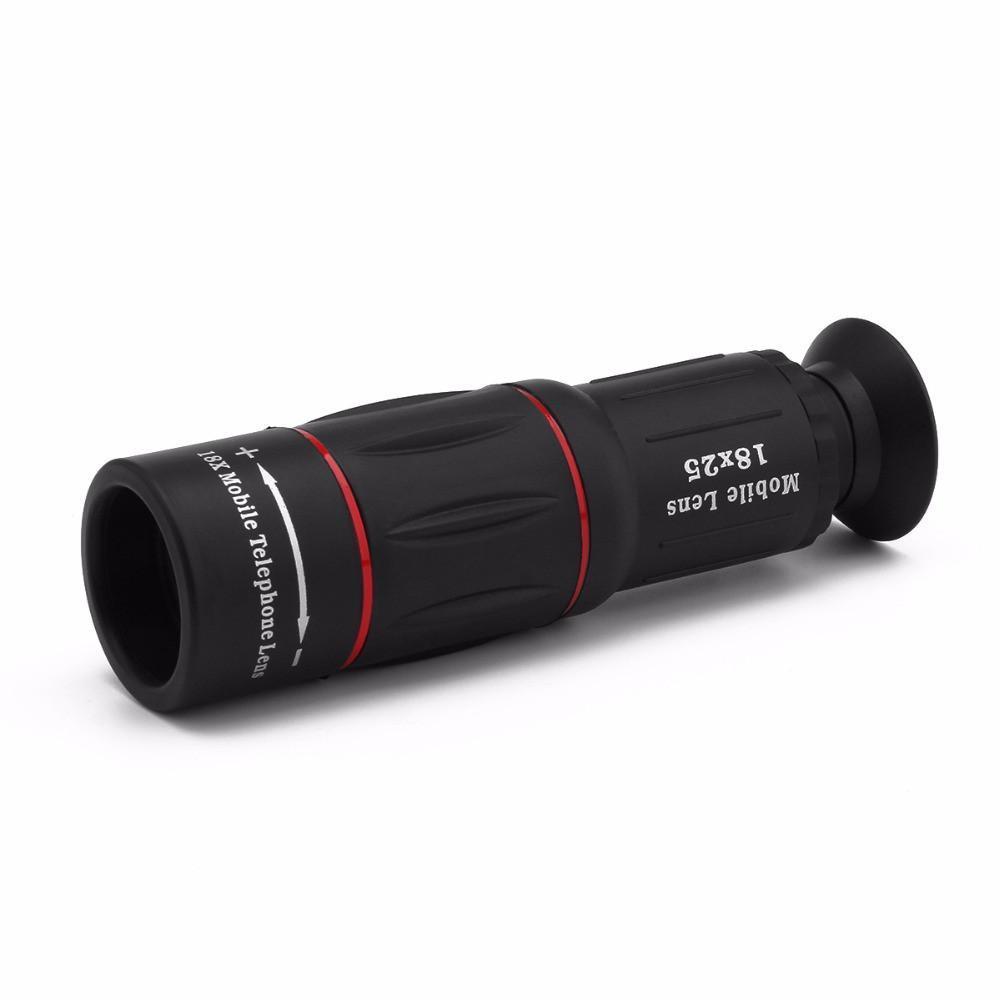 High Power 18X Zoom Mobile Phone Lens Kit
