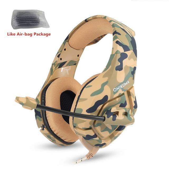 Tactical Camo Gaming Headphones - Fesara