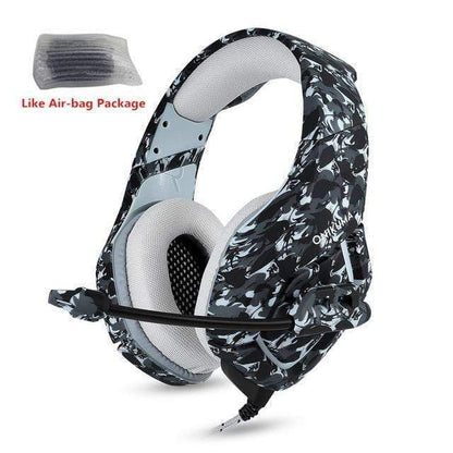 Tactical Camo Gaming Headphones