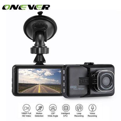 Compact Car Dash Cam 1080P HD Night Vision Recorder