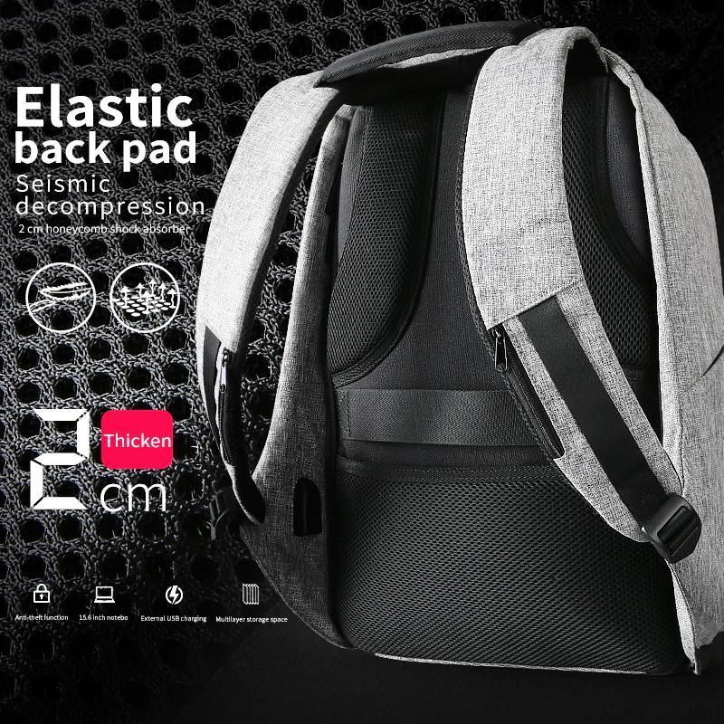 Secure Travel Laptop Backpack Bag