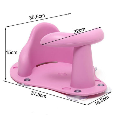 Soft Baby Bath Support Seat with Anti Slip Security