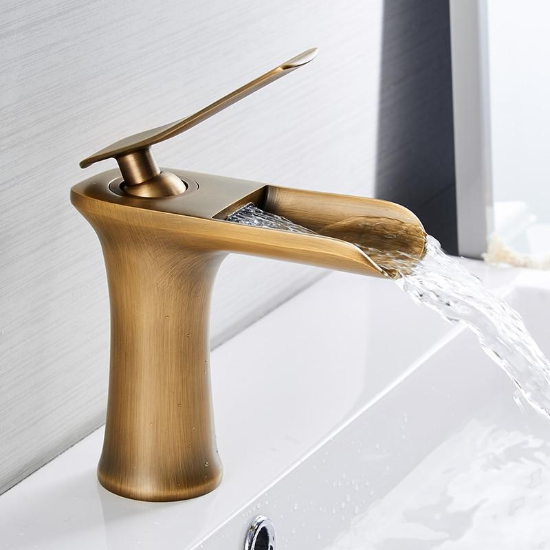 Luxury Bathroom Faucet - Contemporary Water Flow Design - Fesara