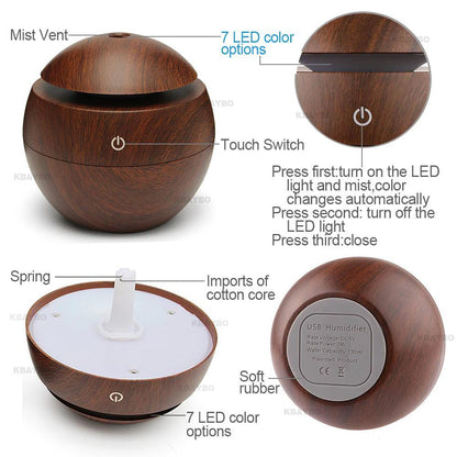 Aroma Oil Diffuser Air Purifier