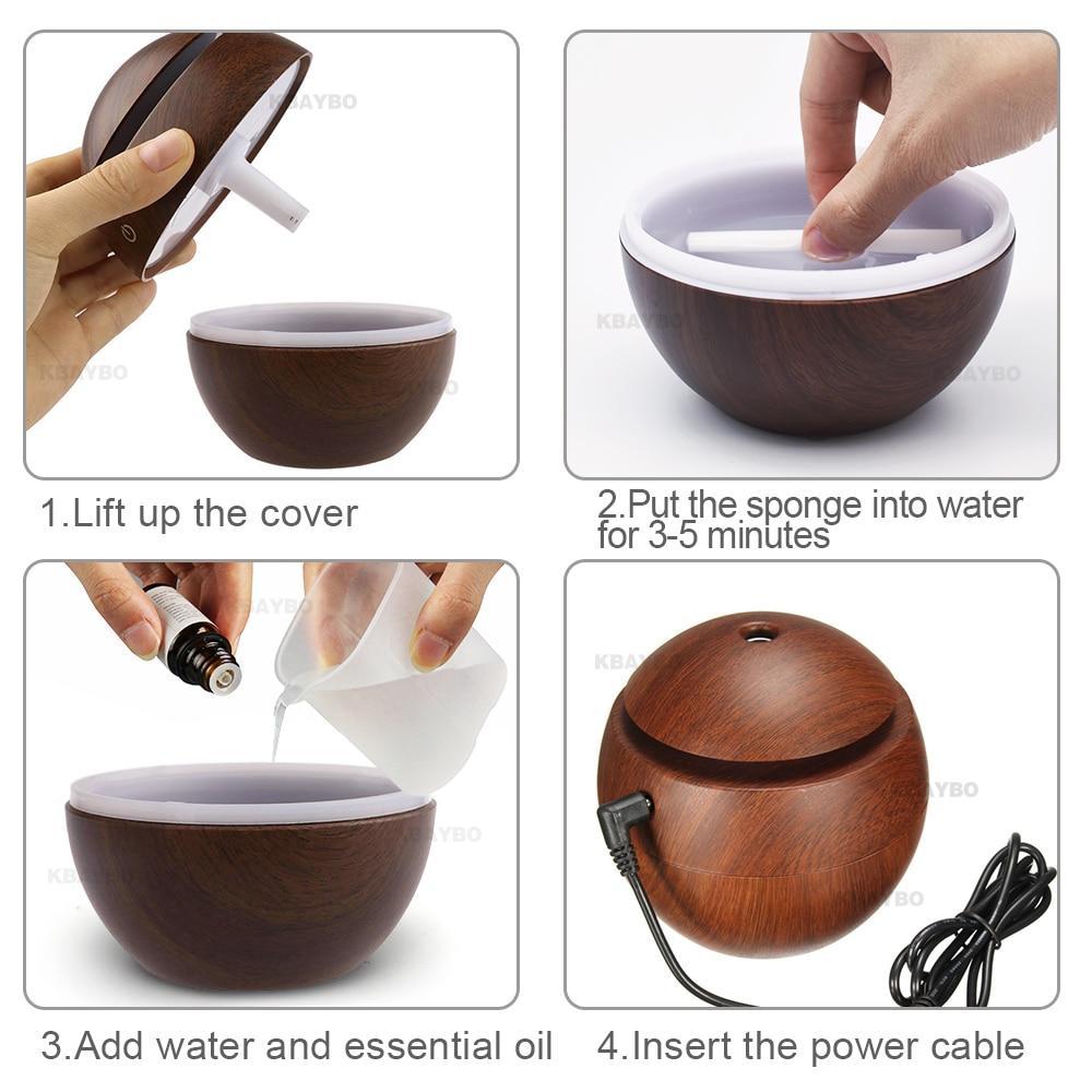 Aroma Oil Diffuser Air Purifier