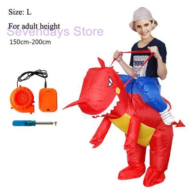 Fun Inflatable Dinosaur Kids Costume