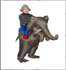 Fun Inflatable Dinosaur Kids Costume