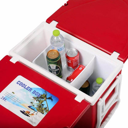 Portable Collapsible Insulated Outdoor Cooler Box Set