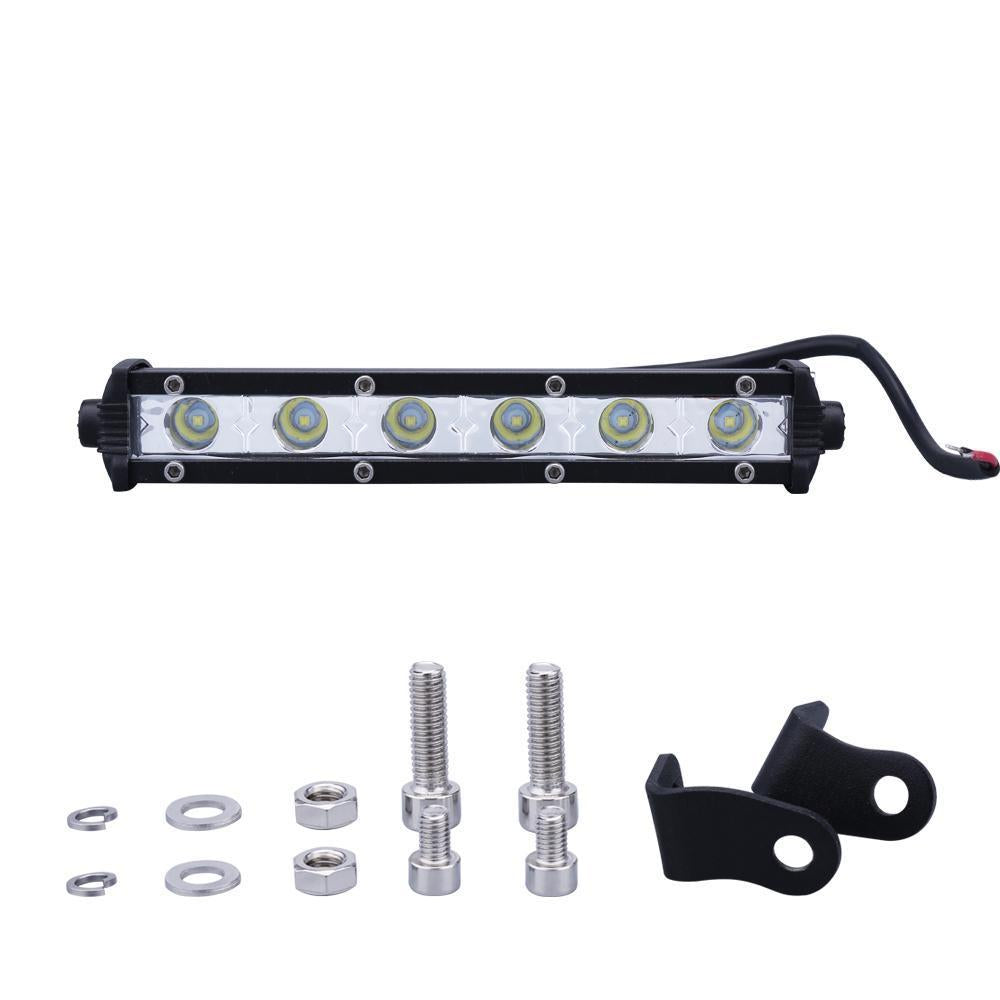 Compact 6 24W LED Offroad Light Bar for Cars