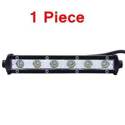 Compact 6 24W LED Offroad Light Bar for Cars