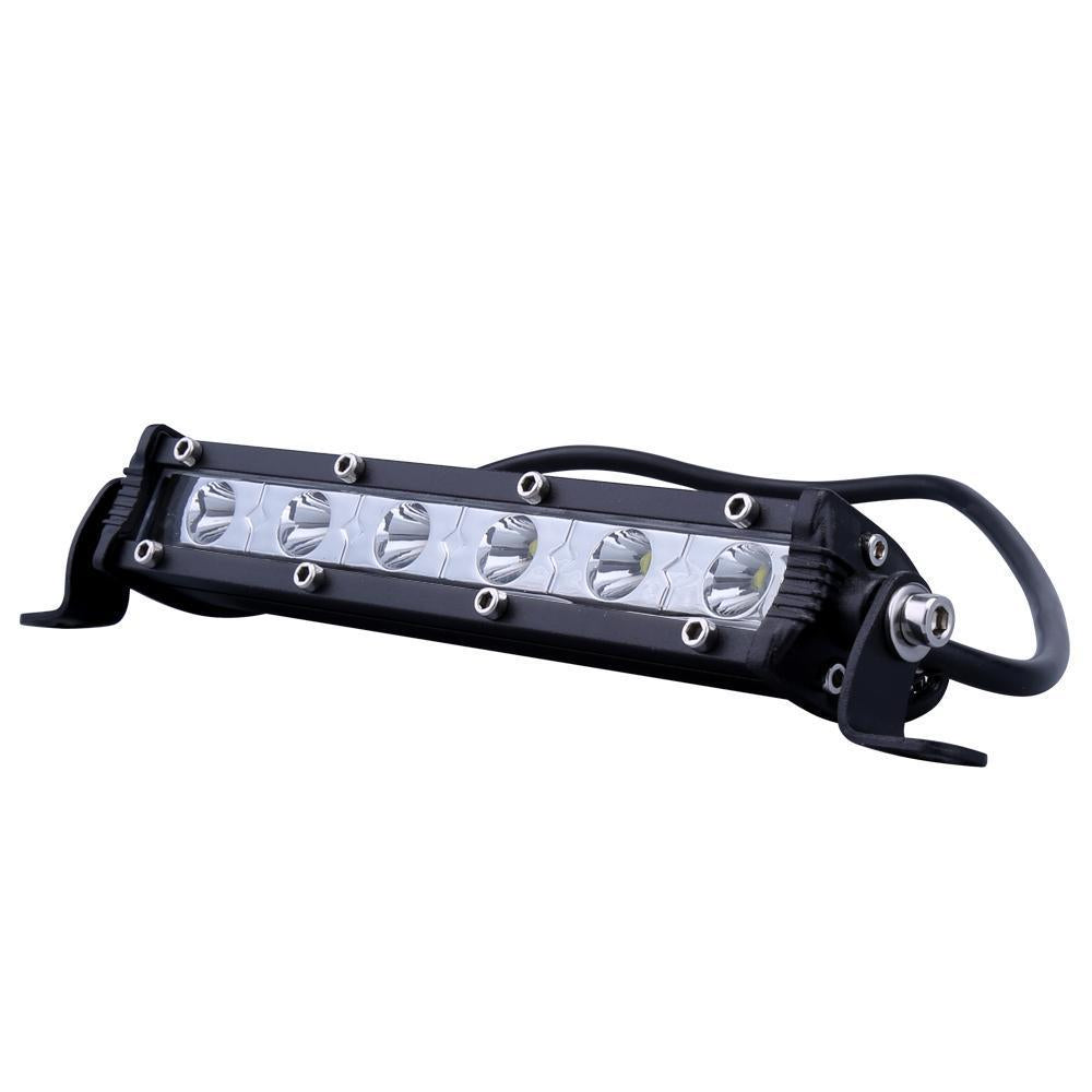 Compact 6 24W LED Offroad Light Bar for Cars