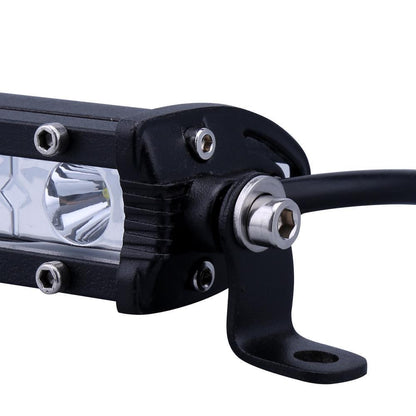 Compact 6 24W LED Offroad Light Bar for Cars