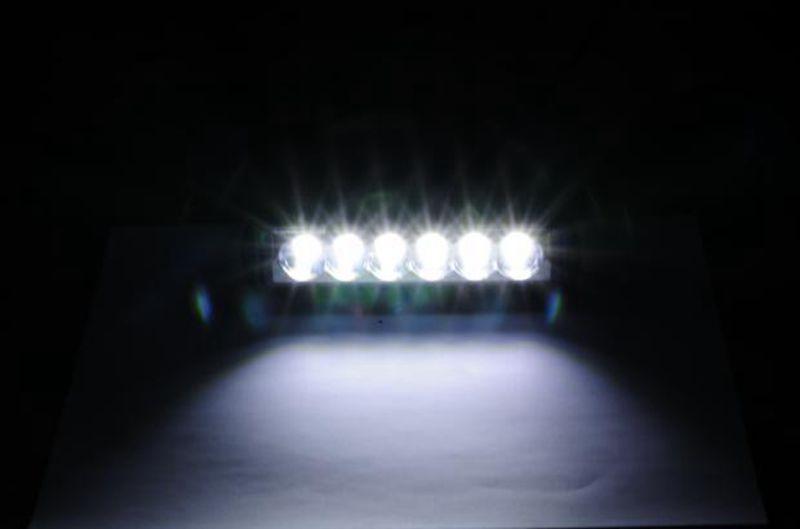 Compact 6 24W LED Offroad Light Bar for Cars