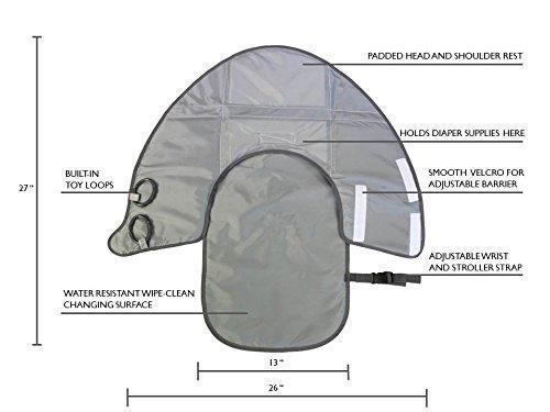 Portable 3-in-1 Changing Pad with Sanitizer