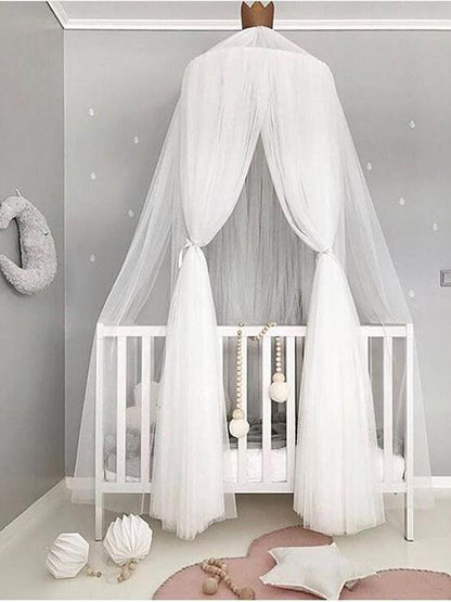 Soft Baby Bed Canopy - Cozy Nursery Shade