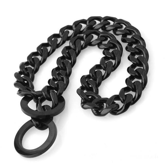 Stylish Wide Hip Hop Dog Collar 15mm