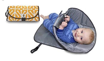 Portable 3-in-1 Changing Pad with Sanitizer