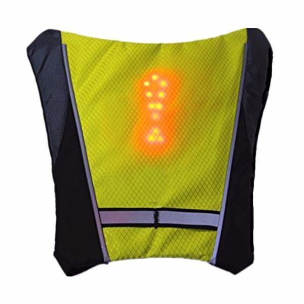 Visible LED Safety Vest for Cycling Outdoor Use