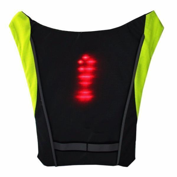 Visible LED Safety Vest for Cycling Outdoor Use