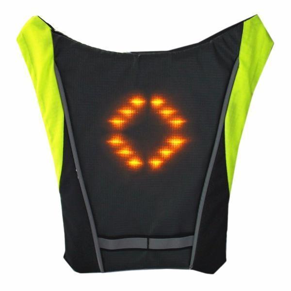 Visible LED Safety Vest for Cycling Outdoor Use