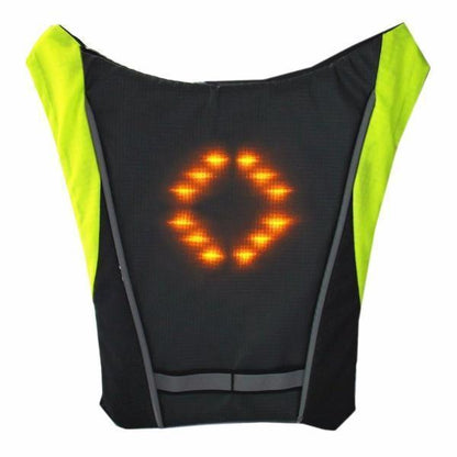 Visible LED Safety Vest for Cycling Outdoor Use