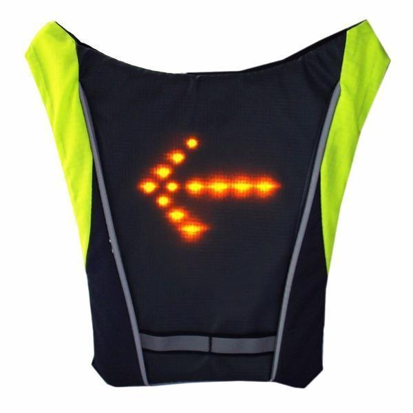 Visible LED Safety Vest for Cycling Outdoor Use