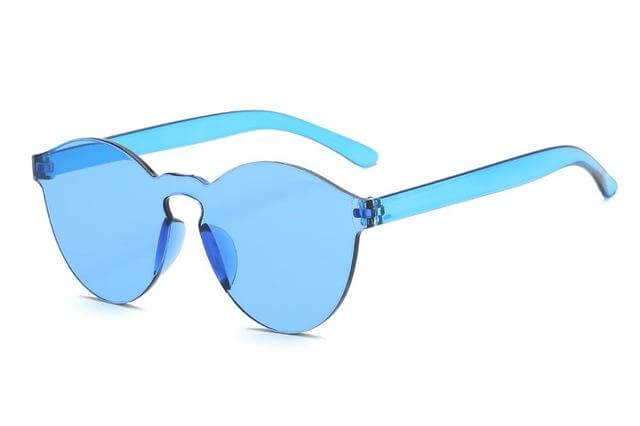 Fashion Round Mirror Shades