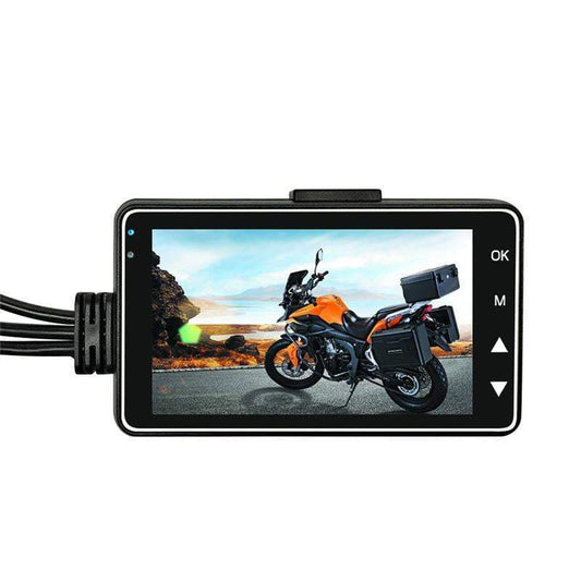 HD Dual Lens Motorcycle Dashboard Camera - Fesara