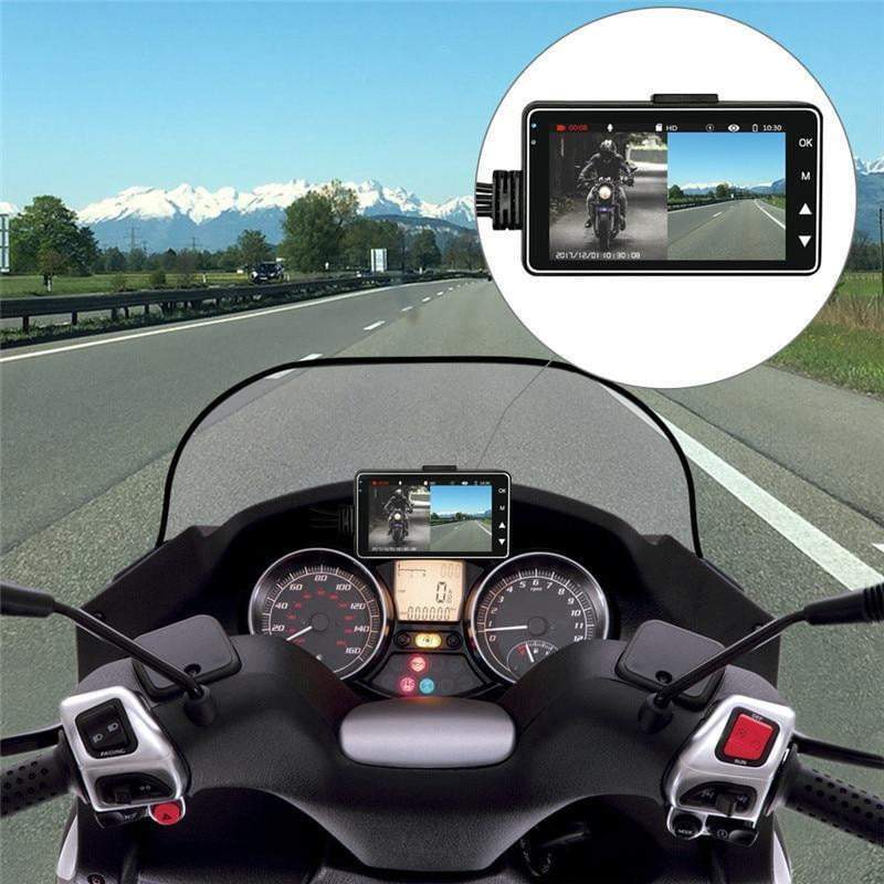 Fesara Dual Lens Motorcycle Dash Cam Recorder - Fesara