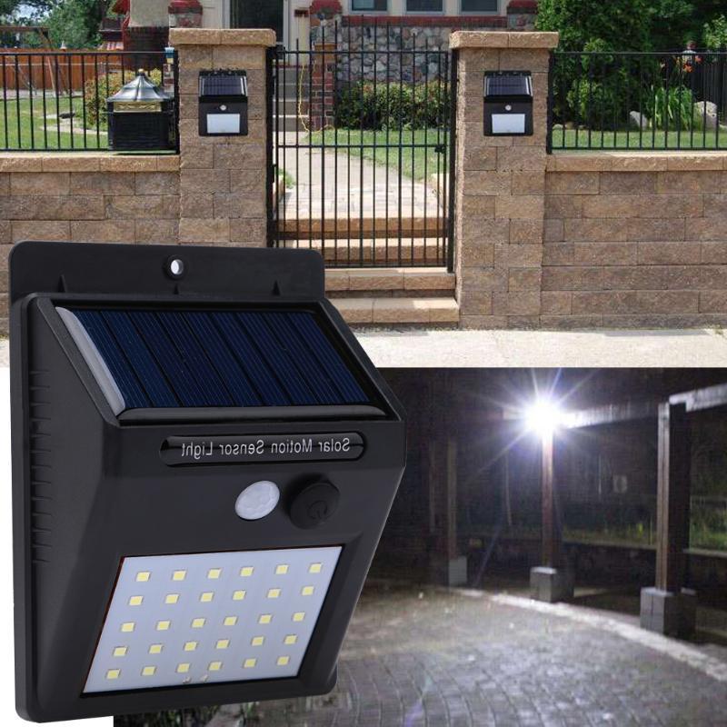 Outdoor Motion Sensor LED Wall Lamp