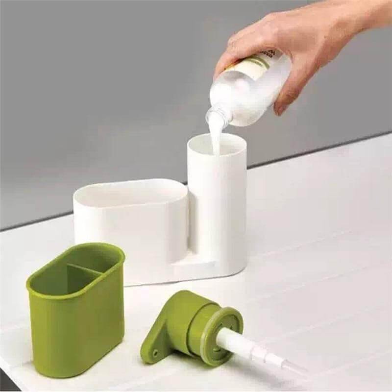 Space Saving 2 in 1 Kitchen Storage Rack Organizer