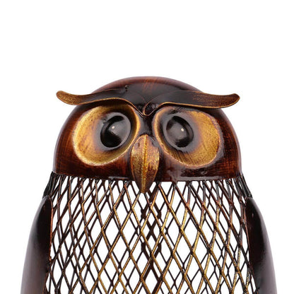 Cute Owl Ceramic Money Box