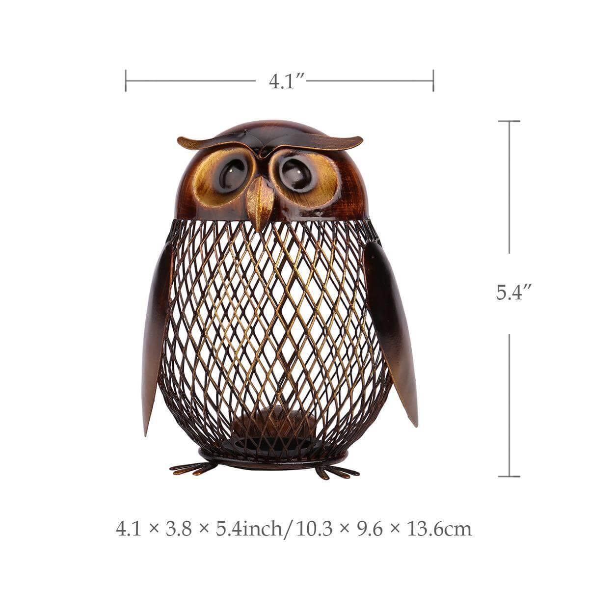Cute Owl Ceramic Money Box