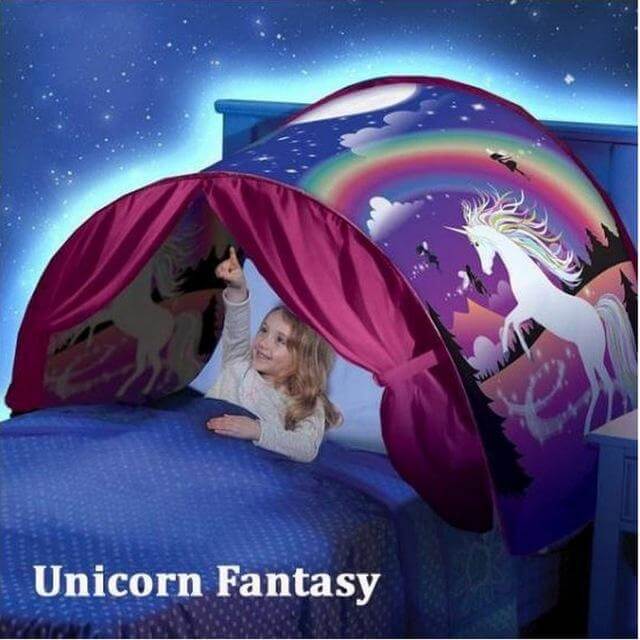 Enchanted Kids Play Tent Winter Wonderland Stars