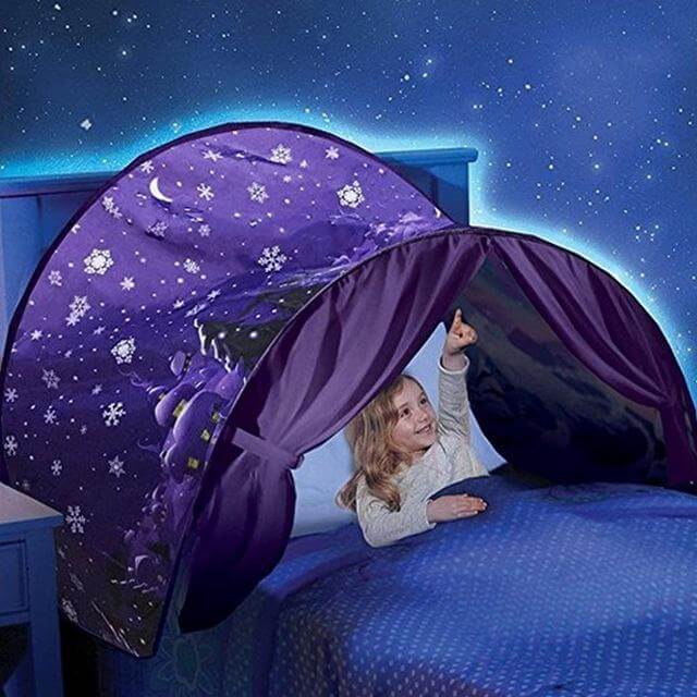 Enchanted Kids Play Tent Winter Wonderland Stars