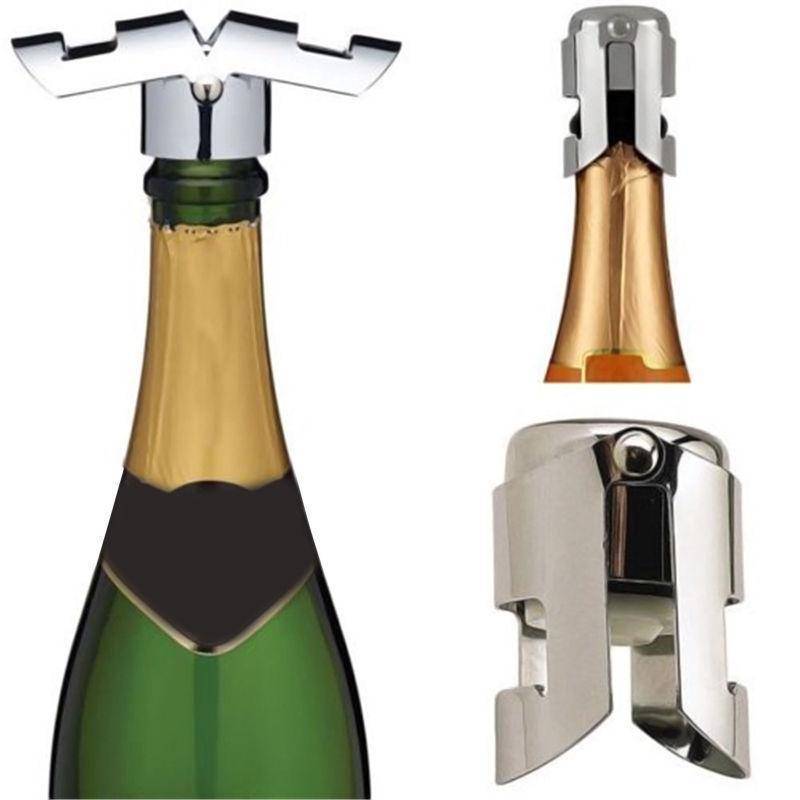 Premium Wine Bottle Plug with Stainless Steel Finish - Fesara