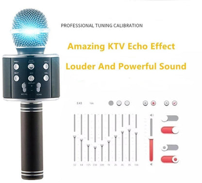 Portable Bluetooth Karaoke Mic