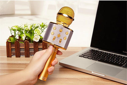 Portable Bluetooth Karaoke Mic