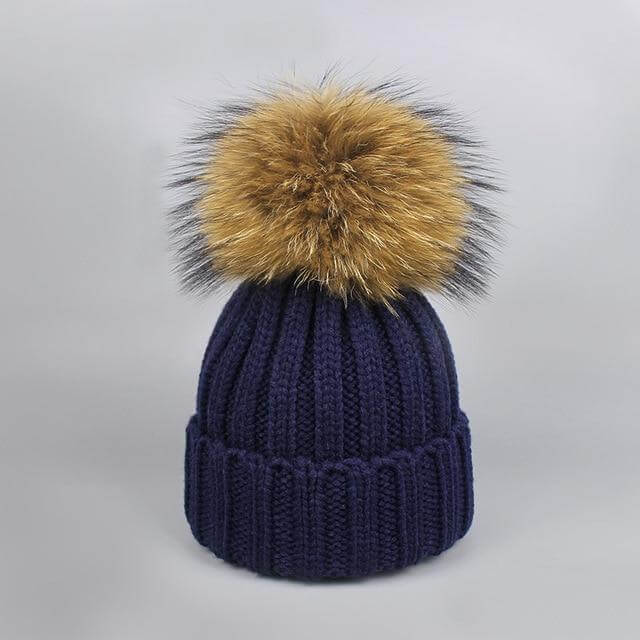 Cozy Faux Fur Beanie Scarf Set