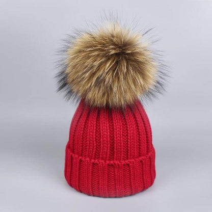 Cozy Faux Fur Beanie Scarf Set