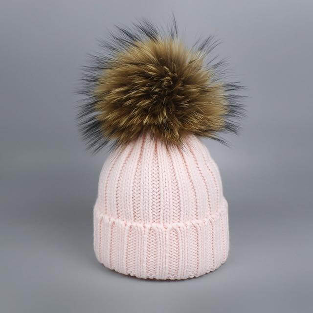 Cozy Faux Fur Beanie Scarf Set