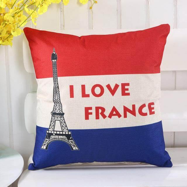 Vintage Map Printed Pillow Covers