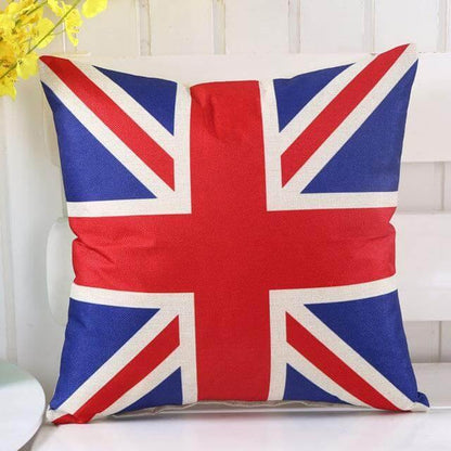 Vintage Map Printed Pillow Covers