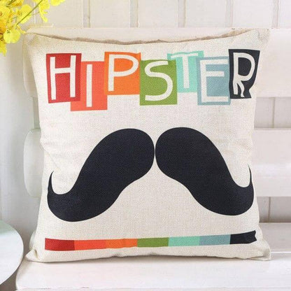 Vintage Map Printed Pillow Covers - Fesara