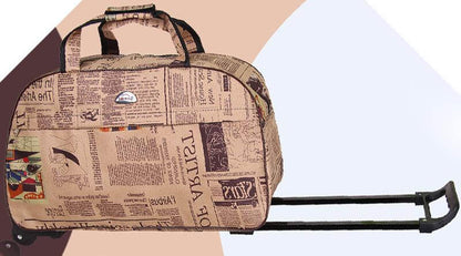 Stylish Canvas Travel Duffel Zipper Bags