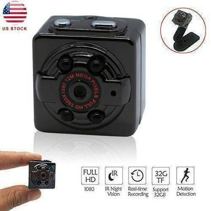 Compact Spy Camera 1080P HD Portable Recorder
