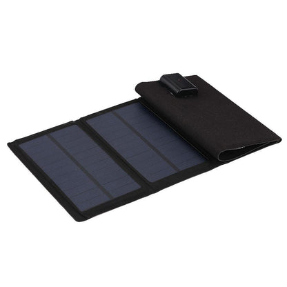 Compact Folding Solar Power Bank 7W USB Charger